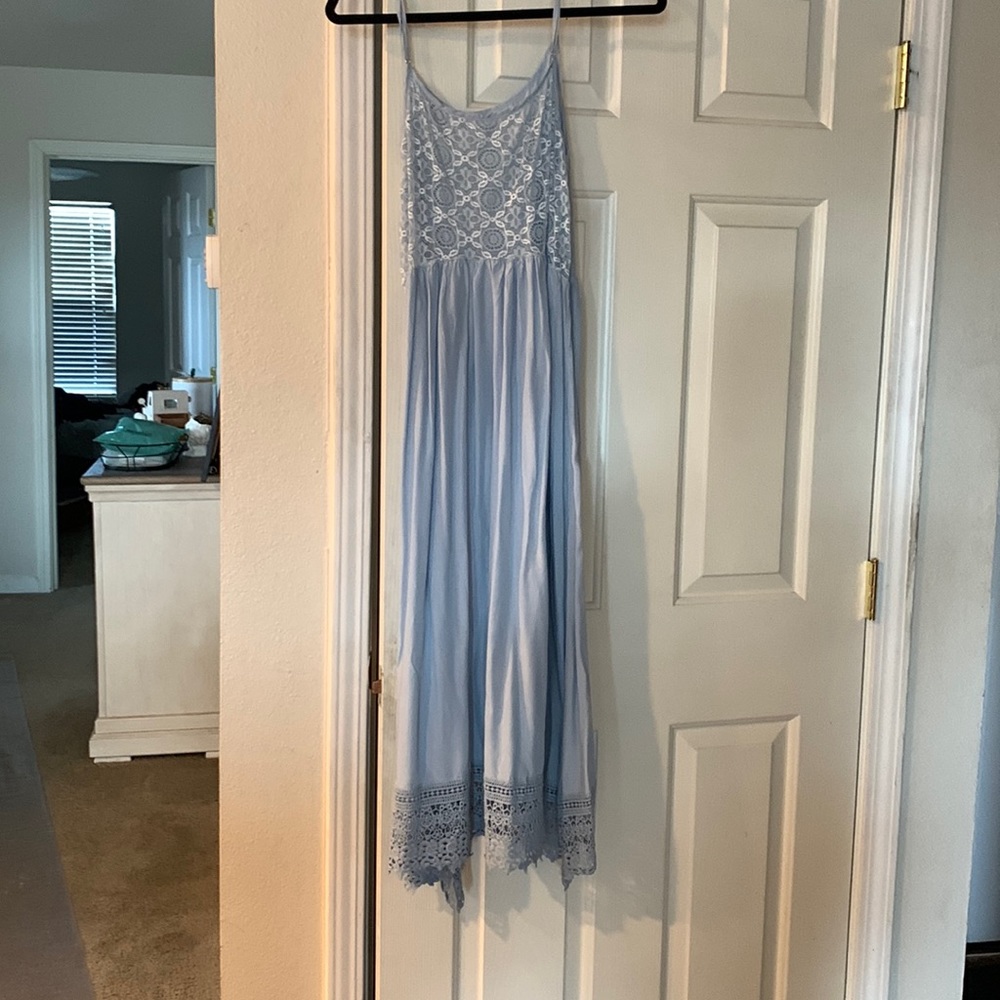 Light blue dress